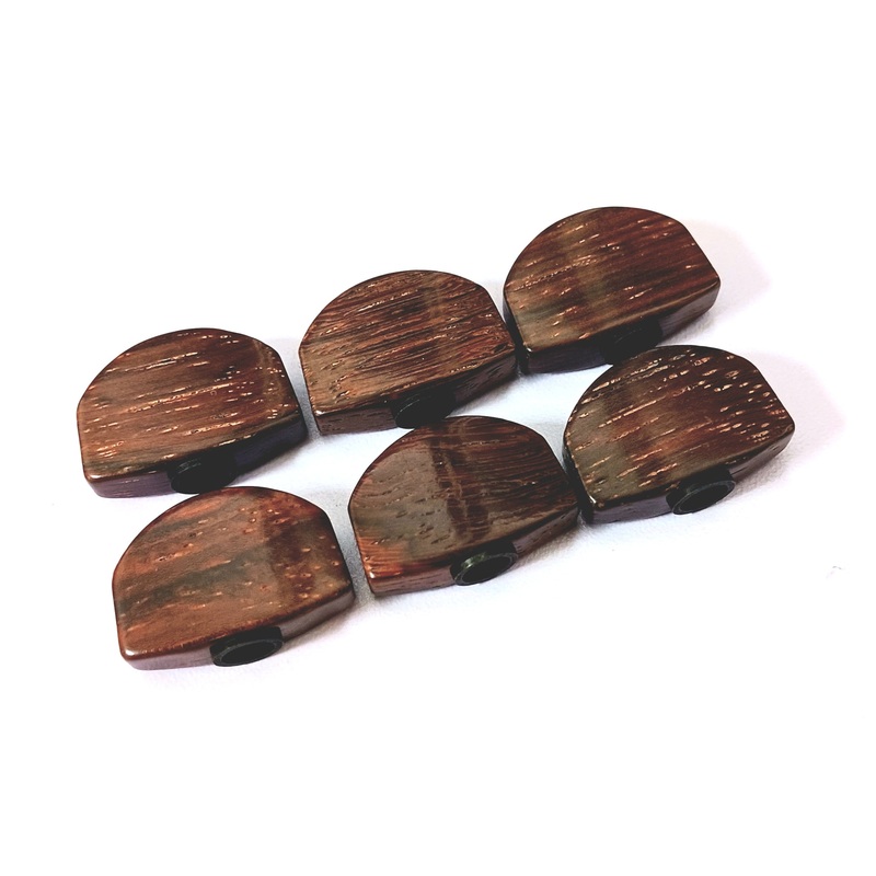 tone-ninja-genuine-santos-medium-rosewood-tuner-buttons-6-fits-prs-phase-i-ii-schaller-m6-btn-a15 Tone Ninja Genuine Santos Medium Rosewood Tuner Buttons (6), fits PRS Phase I/II Schaller M6, BTN-A15