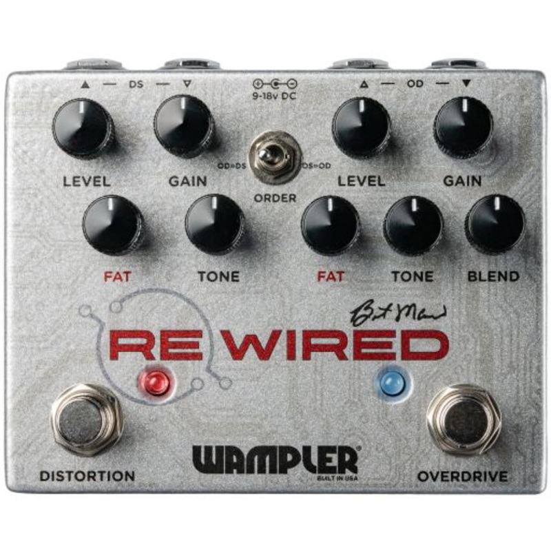 wampler-brent-mason-rewired-distortion-overdrive-pedal WAMPLER BRENT MASON: REWIRED DISTORTION/OVERDRIVE PEDAL