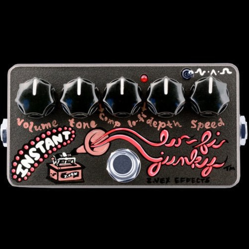zvex-hand-painted-instant-lofi-junky-free-shipping-in-the-us ZVEX Hand Painted Instant LoFi Junky "Free Shipping in the US"