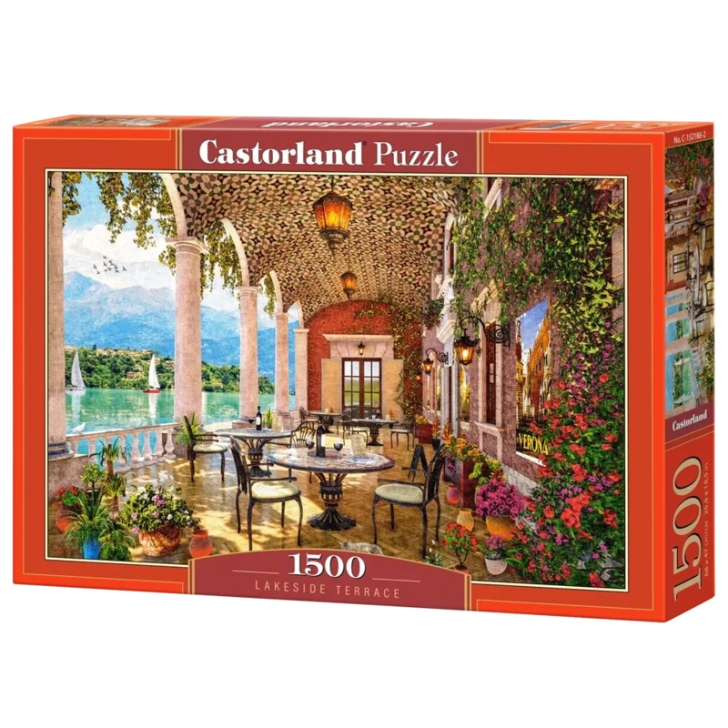 castorland-1500-pieces-lakeside-terrace-puzzle Castorland 1500-Pieces Lakeside Terrace Puzzle