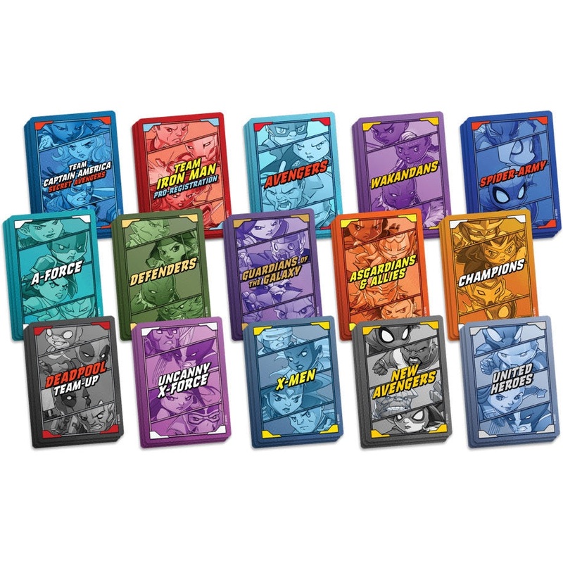 cmon-marvel-united-team-decks-game Cmon Marvel United Team Decks Game