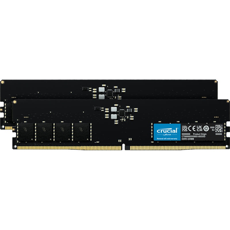 crucial-ct2k32g48c40u5-64gb-2x32gb-4800mhz-cl40-ddr5-ram Crucial CT2K32G48C40U5 64GB (2x32GB) 4800MHz CL40 DDR5 RAM