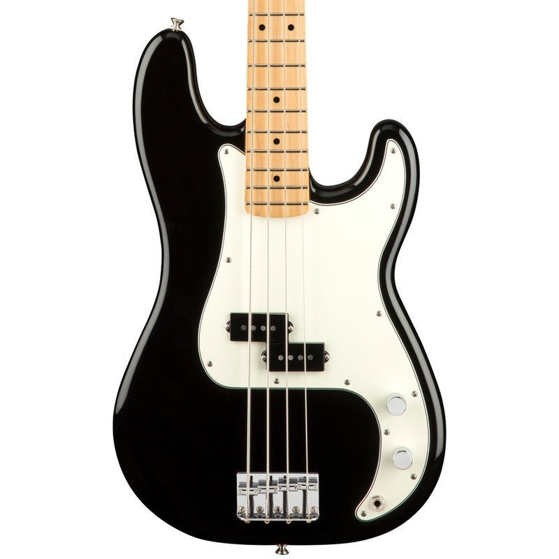 fender-player-precision-bass-black FENDER PLAYER PRECISION BASS - BLACK