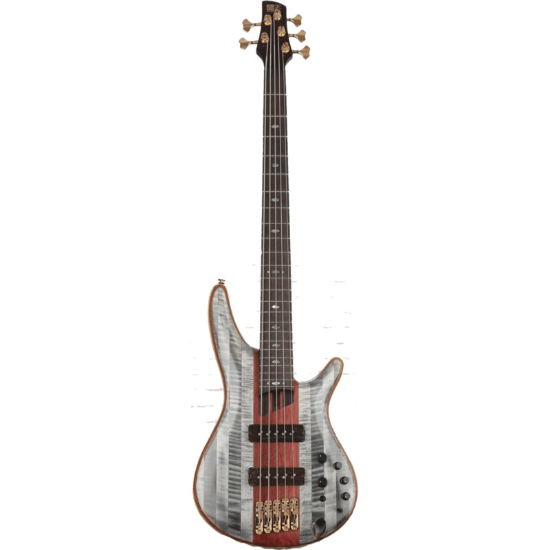 ibanez-premium-sr5cmdx-5-string-bass-guitar-black-ice-low-gloss Ibanez Premium SR5CMDX 5-string Bass Guitar - Black Ice Low Gloss