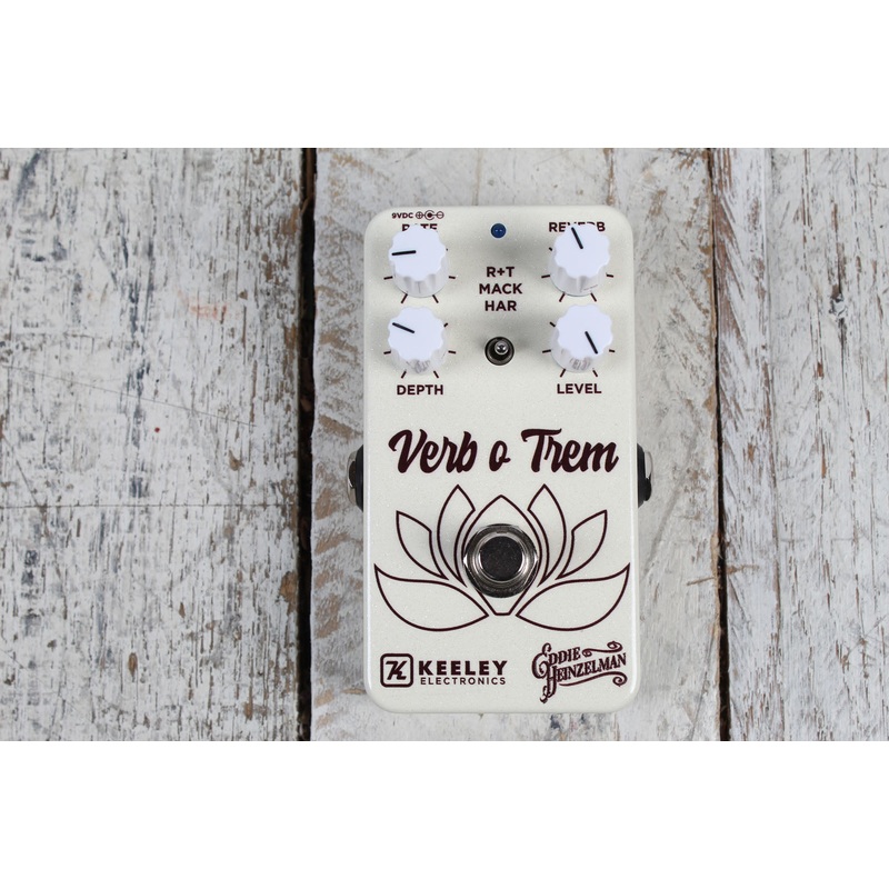 keeley-verb-o-trem-eddie-heinzelman-reverb-tremolo-pedal-guitar-effects-pedal Keeley Verb o Trem Eddie Heinzelman Reverb / Tremolo Pedal Guitar Effects Pedal