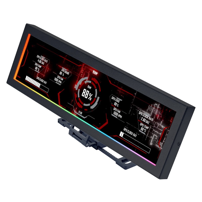 lian-li-8-8in-universal-lcd-screen-black-sm088x Lian Li 8.8in Universal LCD Screen - Black (SM088X)