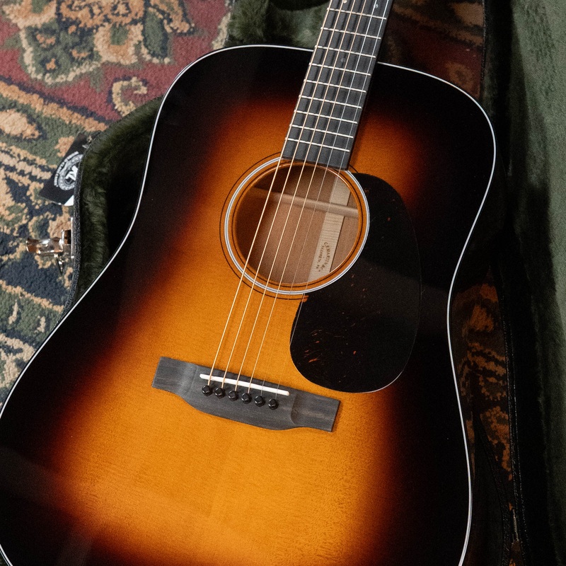 martin-d-18-spruce-mahogany-1935-gloss-sunburst-finish-dreadnought-acoustic-guitar-8004 Martin D-18 Spruce/Mahogany 1935 Gloss Sunburst Finish Dreadnought Acoustic Guitar #8004