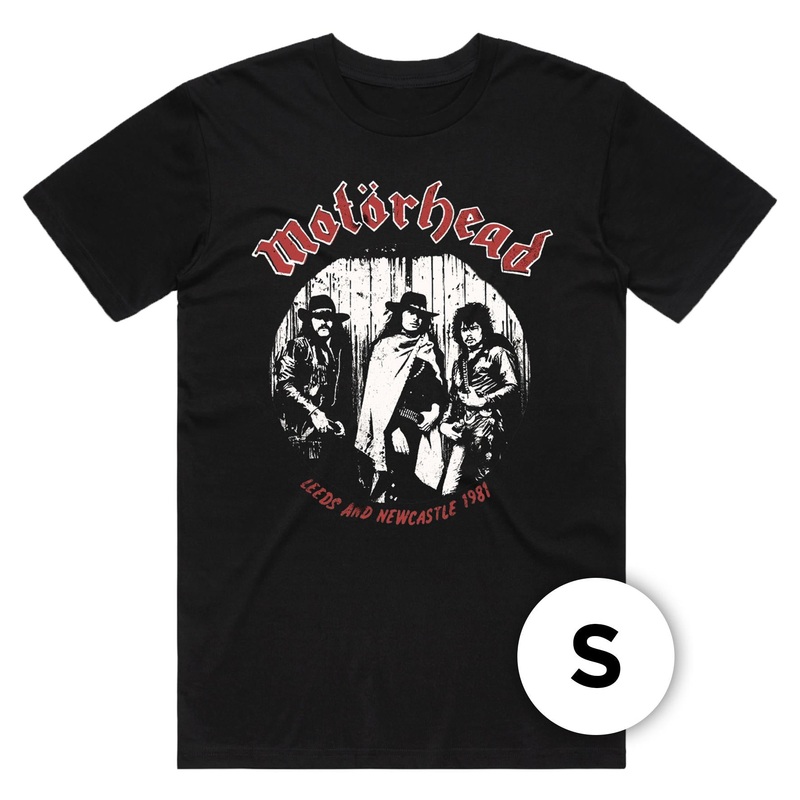 motorhead-leeds-newcastle-81-t-shirt-small Motorhead - Leeds & Newcastle 81' T-Shirt (Small)