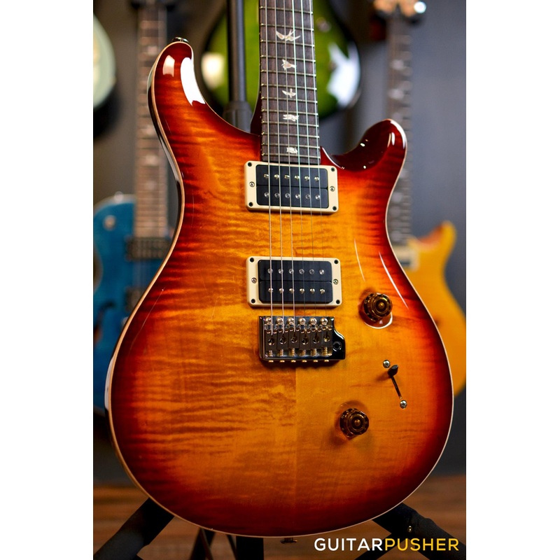 prs-guitars-usa-custom-24-dark-cherry-burst PRS Guitars USA Custom 24 Dark Cherry Burst