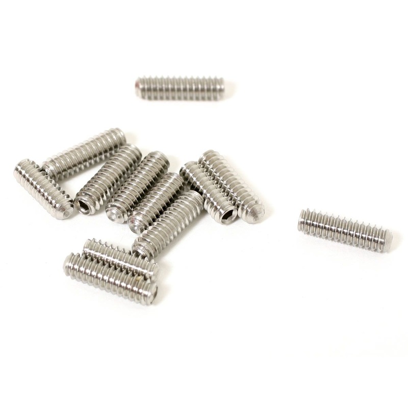 screw-set-strat-string-height-stainless-vintage Screw Set, Strat String Height, Stainless, Vintage