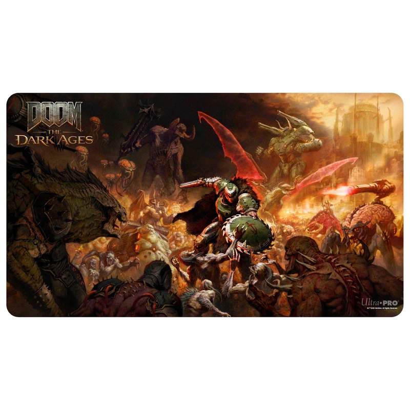ultra-pro-up16616-doom-playmat-1-for-bethesda-doom Ultra Pro: UP16616 DOOM Playmat 1 for Bethesda Doom