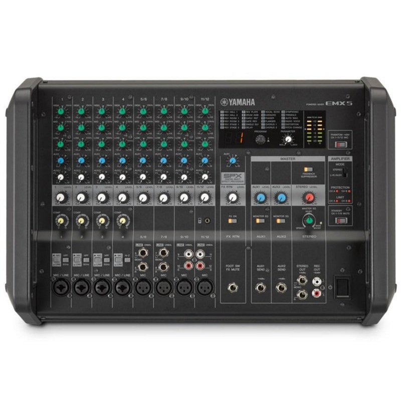 yamaha-emx5-powered-mixer Yamaha EMX5 Powered Mixer