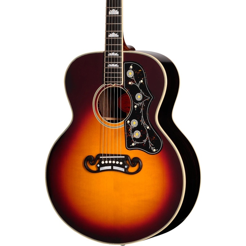epiphone-pre-war-sj-200-rosewood-reissue-acoustic-electric-guitar-vintage-sunburst Epiphone Pre-War SJ-200 Rosewood Reissue Acoustic-Electric Guitar - Vintage Sunburst