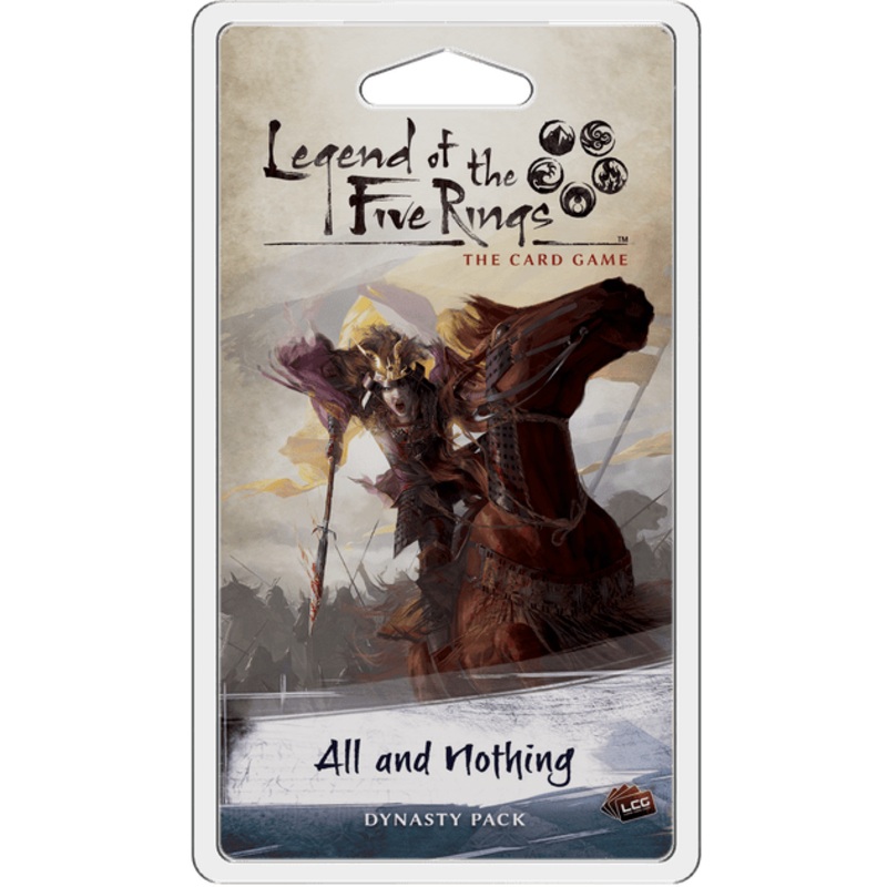 fantasy-flight-games-legend-of-the-five-rings-the-card-game-all-and-nothing-board-game Fantasy Flight Games Legend of the Five Rings: The Card Game All and Nothing Board Game
