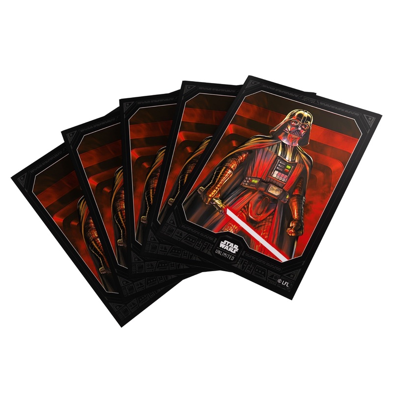 gamegenic-star-wars-unlimited-premium-art-sleeves-darth-vader-unstoppable-66mmx92mm-62-sleeves-per-pack Gamegenic Star Wars Unlimited Premium Art Sleeves - Darth Vader Unstoppable 66mmx92mm 62 Sleeves Per Pack