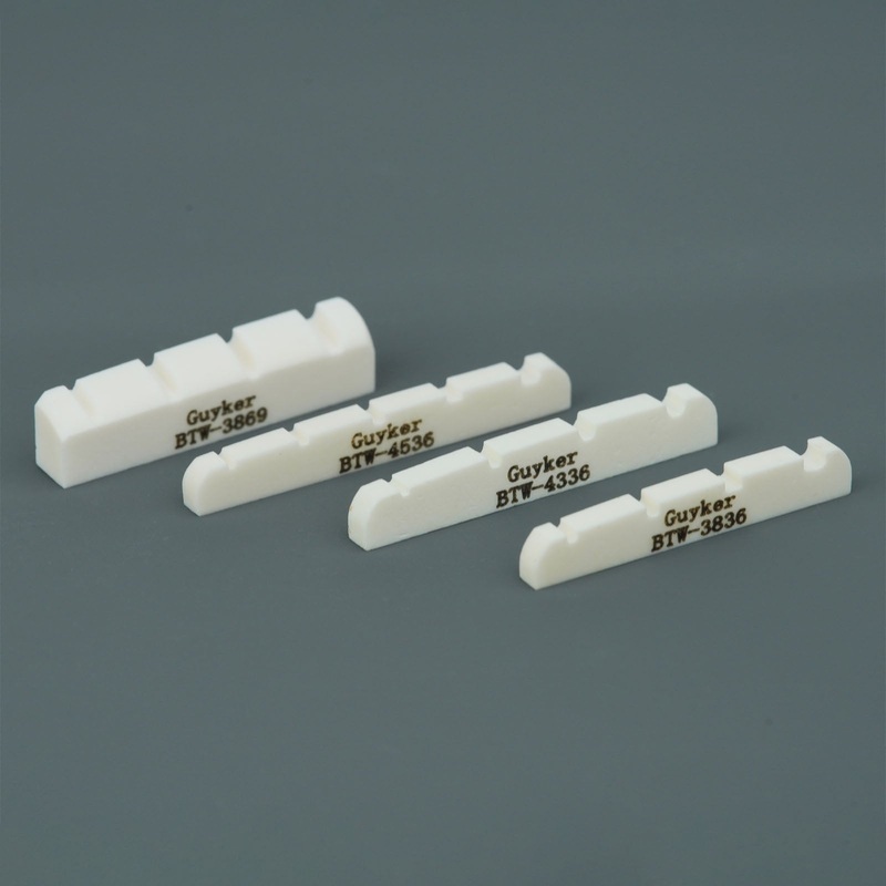 guyker-bone-nut-for-electric-bass-guitar-white Guyker Bone Nut for Electric Bass Guitar White