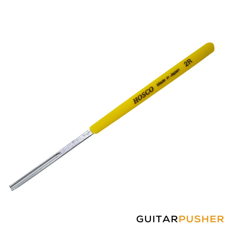 hosco-tl-fe2hc-hard-chrome-coated-fret-dressing-file-medium-for-standard-frets Hosco TL-FE2HC Hard Chrome Coated Fret Dressing File (Medium: For Standard Frets)
