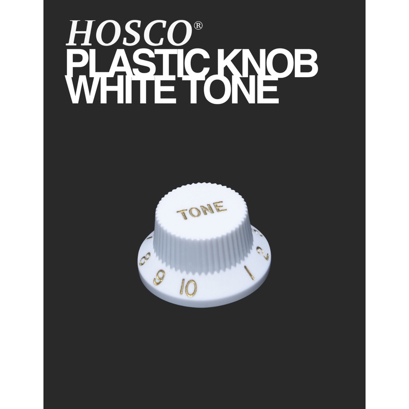 hosco-tone-knob-white Hosco Tone Knob - White