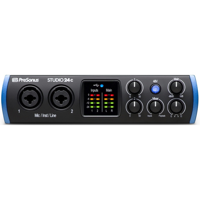 presonus-studio-24c-usb-c-audio-interface PreSonus Studio 24c USB-C Audio Interface