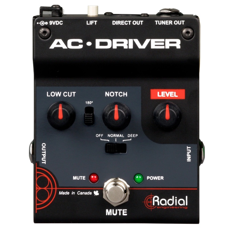 radial-ac-driver-acoustic-preamp-pedal Radial AC Driver Acoustic Preamp Pedal