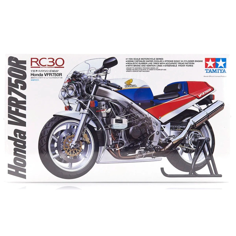 tamiya-1-12-honda-vfr750r-motorcycle-scaled-plastic-model-kit Tamiya 1/12 Honda VFR750R Motorcycle Scaled Plastic Model Kit