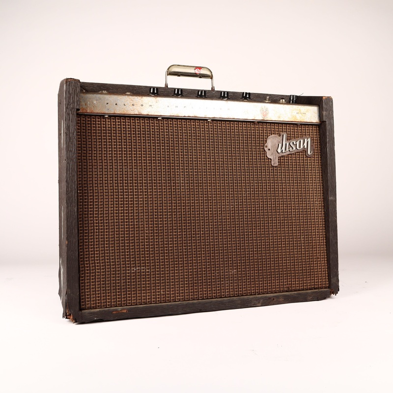 1962-gibson-falcon-ga-19rvt-tube-combo-amp-w-12-jensen-reverb-tremolo 1962 Gibson Falcon GA-19RVT Tube Combo Amp w/12" Jensen, Reverb & Tremolo