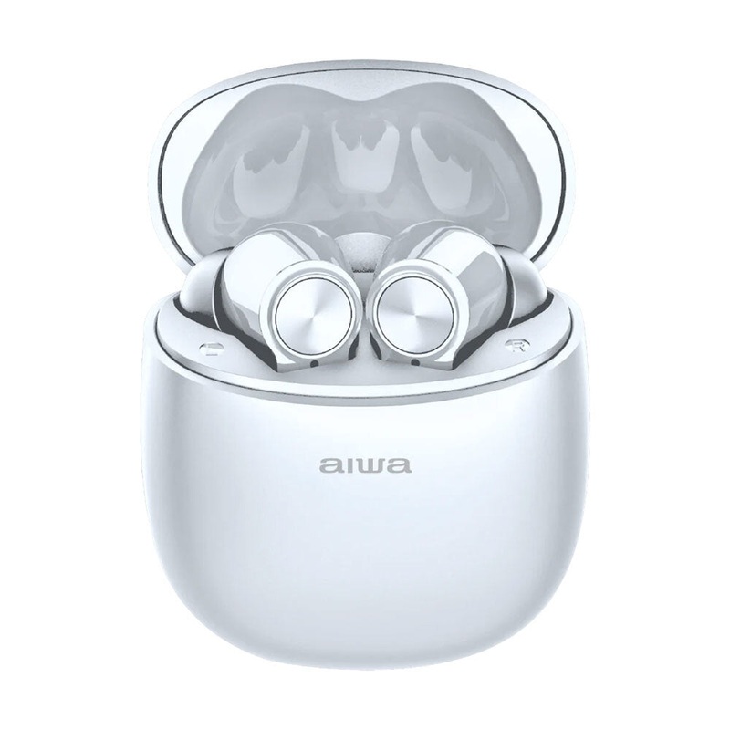 aiwa-in-ear-gelstem-bluetooth-earbuds-white AIWA In-Ear Gelstem Bluetooth Earbuds (White)
