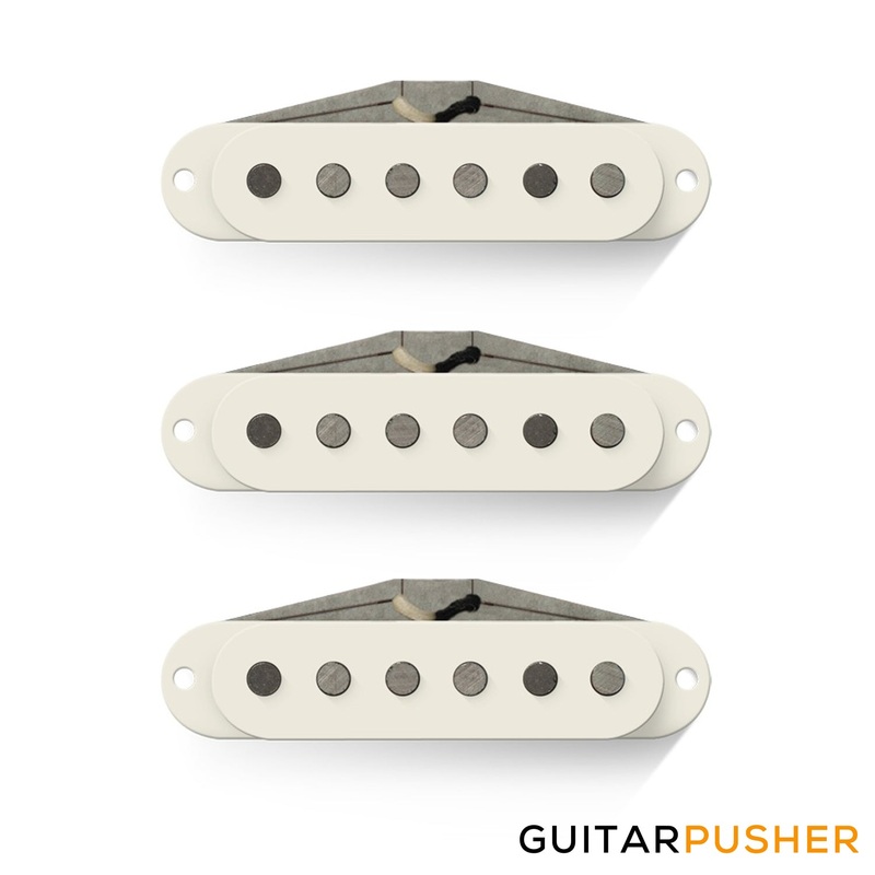 bareknuckle-slow-hand-calibrated-strat-pickup-set-flat-profile-rwrp-parchment-white Bareknuckle Slow Hand Calibrated Strat Pickup Set, Flat Profile, RWRP, Parchment White