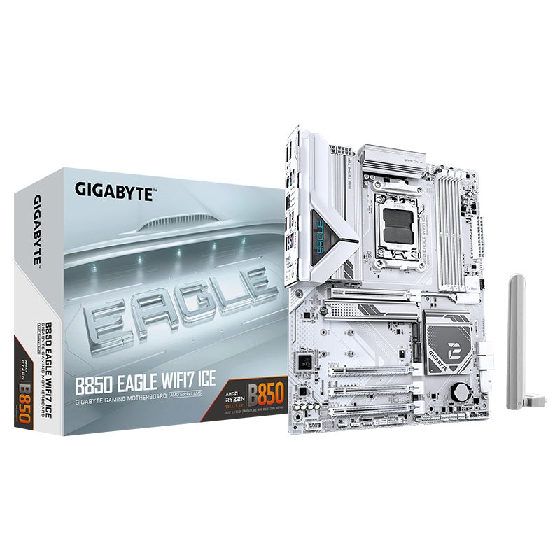 gigabyte-b850-eagle-wifi7-ice-am5-atx-motherboard-b850-eagle-wifi7-ice Gigabyte B850 EAGLE WIFI7 ICE AM5 ATX Motherboard (B850 EAGLE WIFI7 ICE)