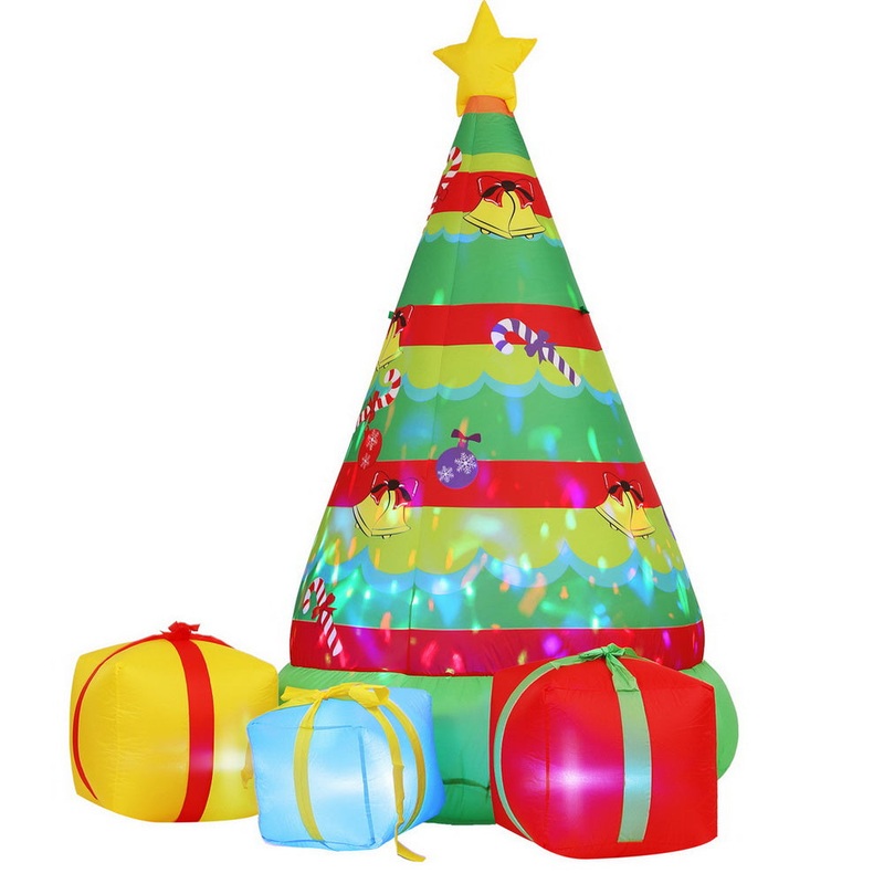 jingle-jollys-christmas-inflatable-gift-tree-2-2m-height-flashing-light-decorations-illuminated Jingle Jollys Christmas Inflatable Gift Tree 2.2M Height Flashing Light Decorations Illuminated