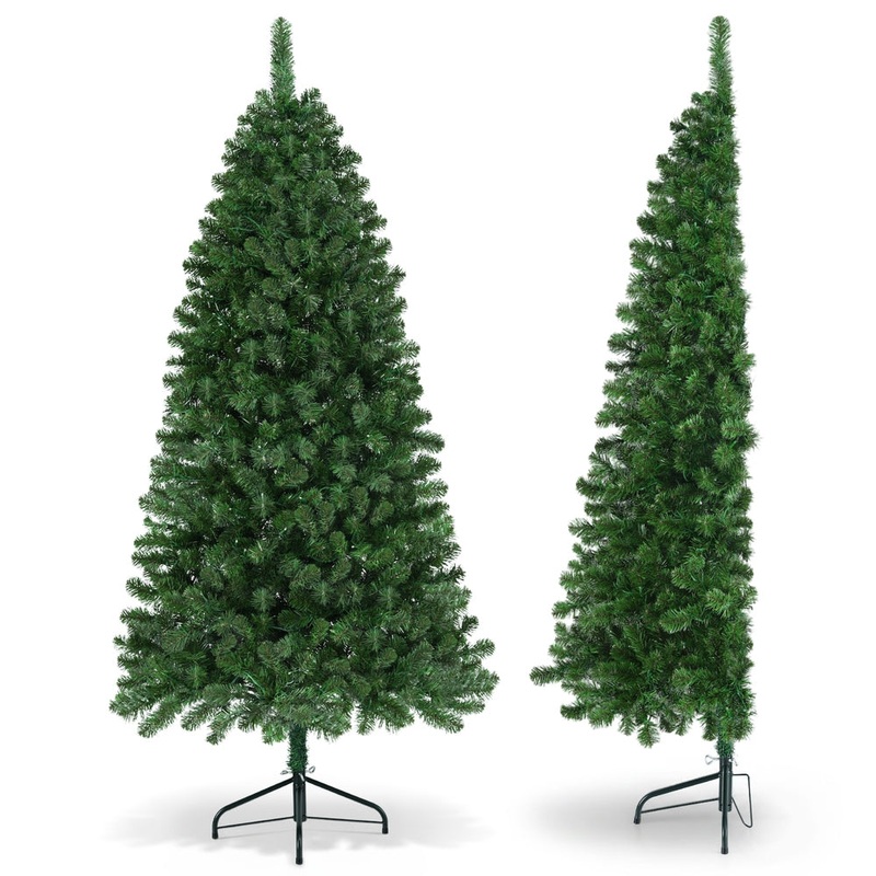 jingle-jollys-christmas-tree-1-8m-led-corner-xmas-tree-half-8-modes-multi-color Jingle Jollys Christmas Tree 1.8M LED Corner Xmas Tree Half 8 Modes Multi-color