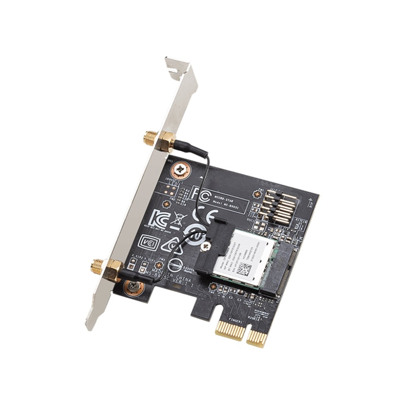 msi-herald-be-ncm865-wireless-pcie-network-adapter MSI HERALD BE NCM865 Wireless PCIe Network Adapter