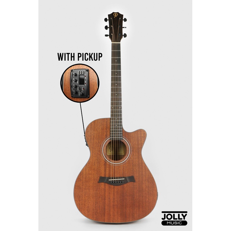 phoebus-progeny-pg-10nce-om-all-mahogany-acoustic-electric-guitar-w-gig-bag Phoebus Progeny PG-10Nce OM All Mahogany Acoustic-Electric Guitar w/ Gig Bag