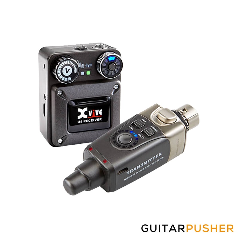 xvive-audio-u4-in-ear-monitor-wireless-system-black Xvive Audio U4 In-Ear Monitor Wireless System - Black