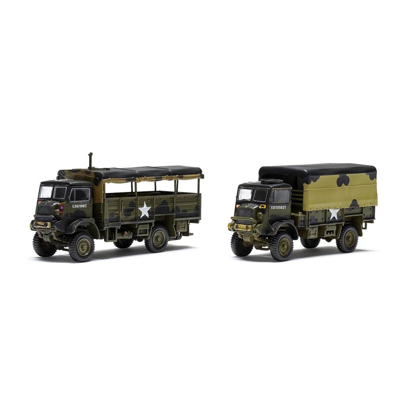 airfix-1-76-wwii-3-ton-4x4-general-service-and-troop-trucks Airfix 1/76 WWII 3-Ton 4X4 General Service and Troop Trucks