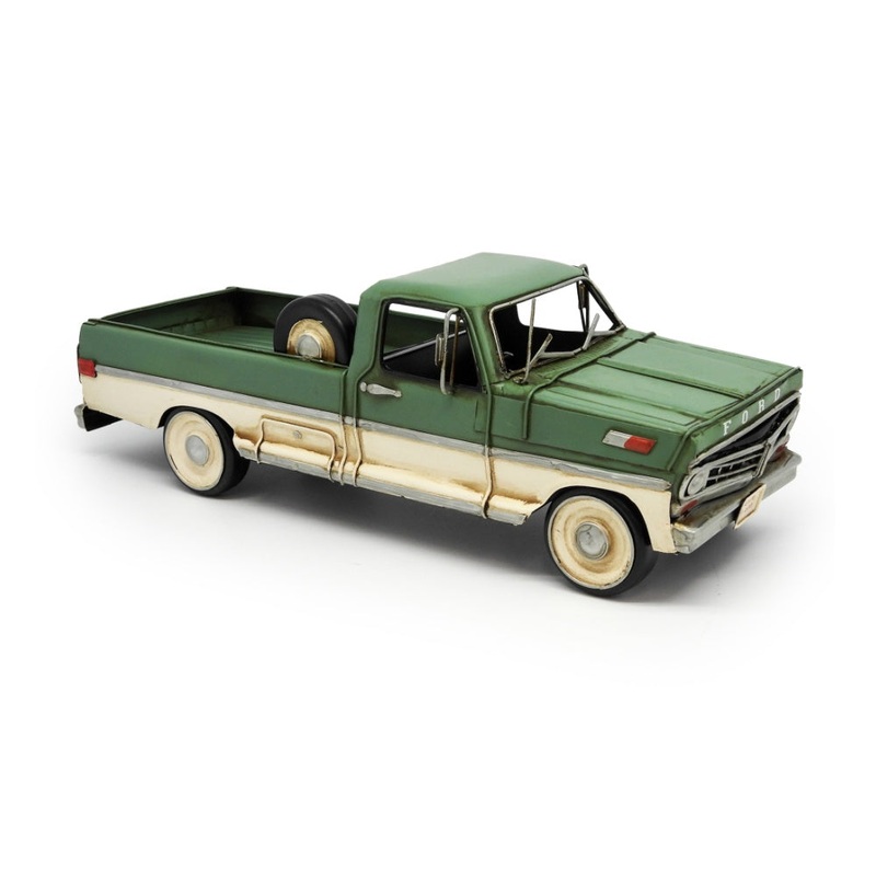 boyle-metal-ornament-figurine-1970-ford-f-100-ranger-car-33cm-green Boyle Metal Ornament Figurine 1970 Ford F-100 Ranger Car 33cm (Green)