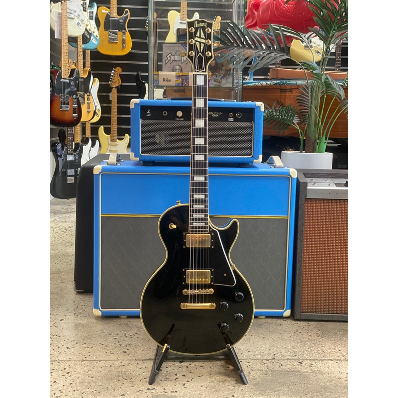 burny-1980s-rlc-lp-custom-w-bag-black-pre-loved Burny 1980s RLC LP Custom w/bag | Black ***pre loved***