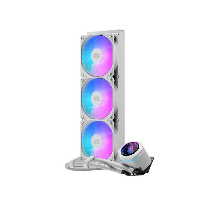 cooler-master-masterliquid-core-nex-360-argb-all-in-one-cooler-white Cooler Master MasterLiquid Core Nex 360 ARGB All-in-One Cooler - White