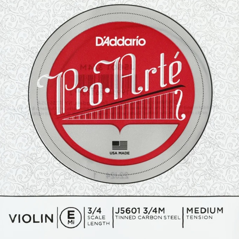 d-addario-j5601-3-4m-d-addario-pro-arte-violin-single-e-string-3-4-scale-medium-tension D'addario J5601-3/4M D'Addario Pro-Arte Violin Single E String, 3/4 Scale, Medium Tension