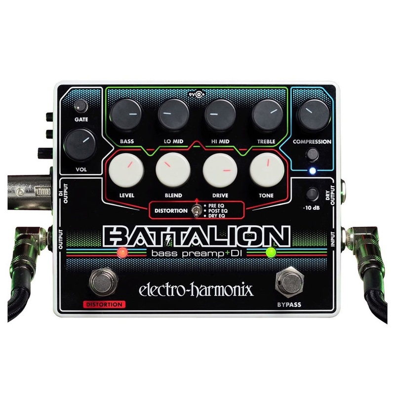 electro-harmonix-battalion-bass-preamp-di-pedal Electro-Harmonix Battalion Bass Preamp + DI Pedal