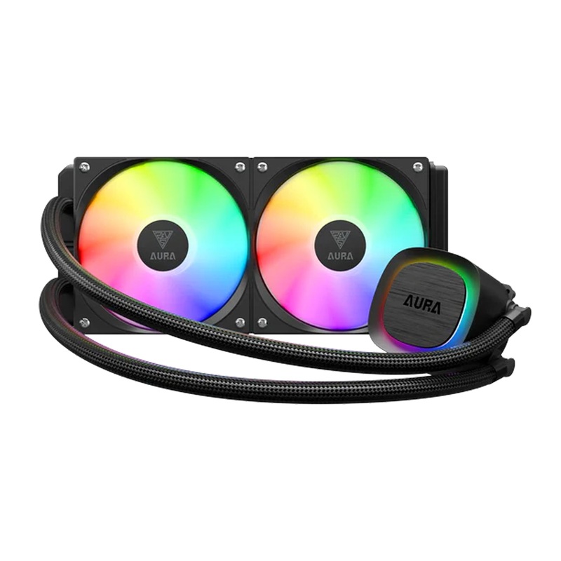gamdias-arua-gl240v2-240mm-liquid-cpu-water-cooler-black Gamdias ARUA GL240v2 240mm Liquid CPU Water Cooler (Black)