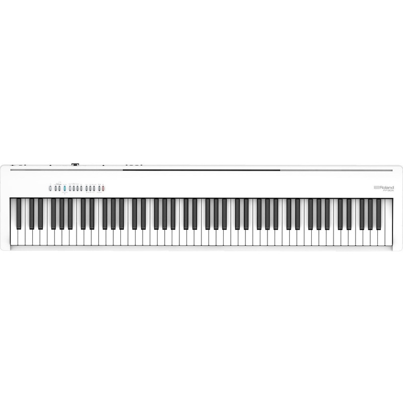 roland-fp-30x-wh-88-key-digital-piano-white Roland FP-30X-WH 88-key Digital Piano, White