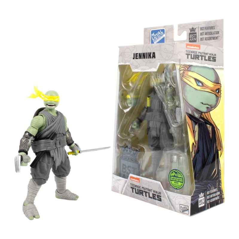 teenage-mutant-ninja-turtles-comics-jennika-5-bst-axn-action-figure Teenage Mutant Ninja Turtles (Comics) - Jennika 5" BST AXN Action Figure