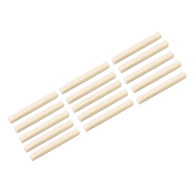 wd-bone-nut-slotted-bass-41mm-15-luthier-pack-bnt032-lp WD Bone Nut Slotted - Bass - 41mm - (15) - Luthier Pack - BNT032 LP