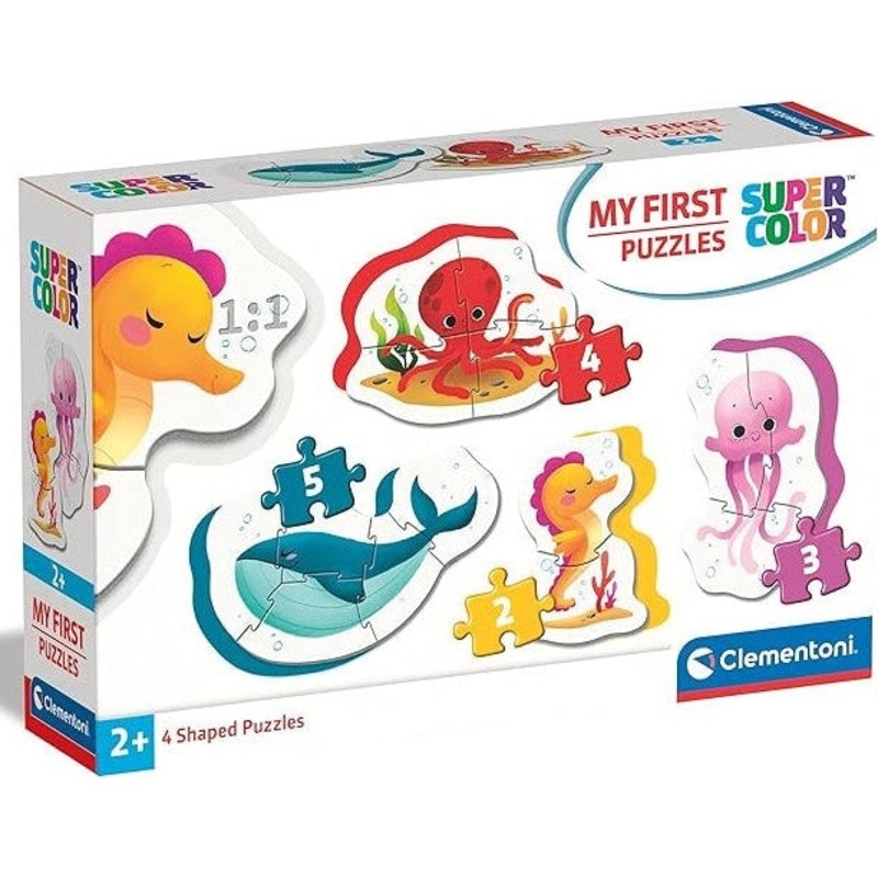 clementoni-my-first-puzzles-sea-life-4-shaped-puzzles Clementoni My First Puzzles Sea Life 4 Shaped Puzzles