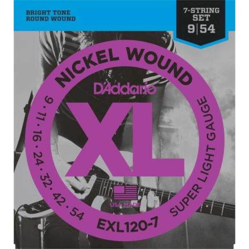 d-addario-exl120-7-electric-guitar-7-string-set-09-54-super-light D'addario EXL120-7 Electric Guitar 7 String Set 09/54 Super light