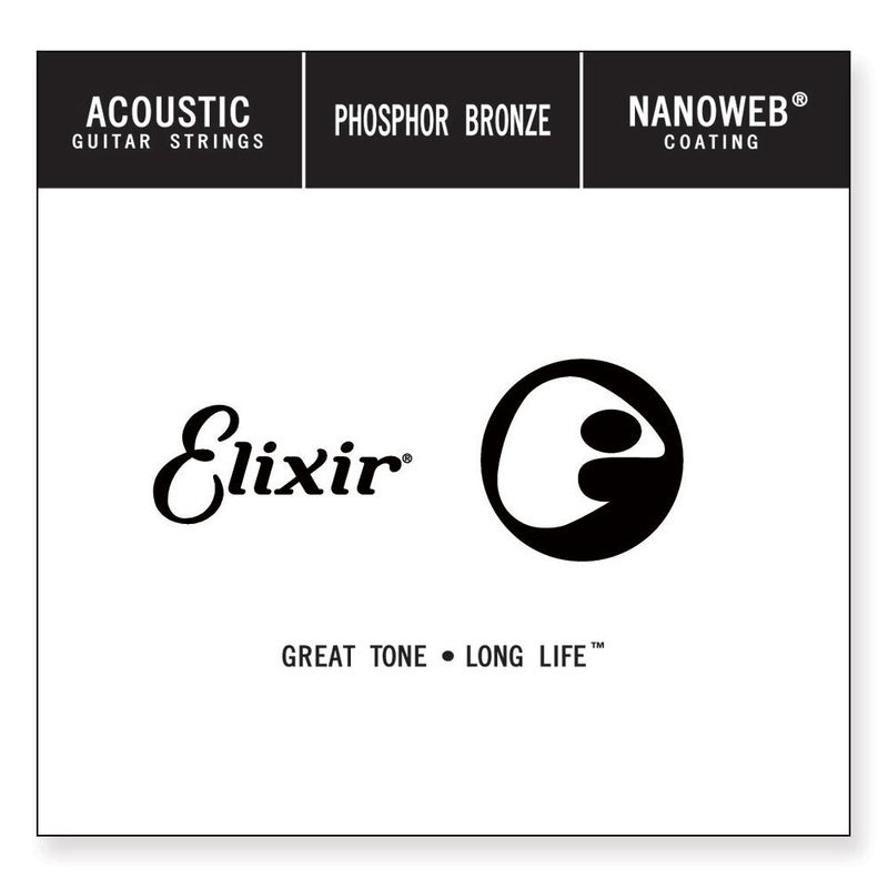 elixir-14152-acoustic-nanoweb-phosphor-bronze-0-052-single-string Elixir #14152 Acoustic Nanoweb Phosphor Bronze 0.052 Single String