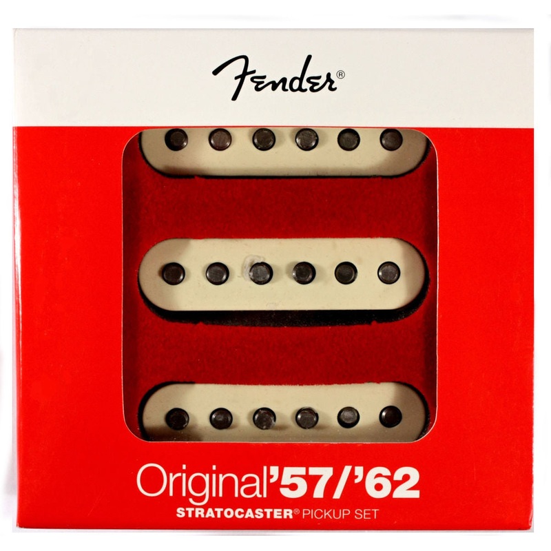 genuine-fender-original-57-62-strat-pickups-set-of-3-099-2117-000-new Genuine Fender Original 57/62 Strat Pickups, Set of 3, 099-2117-000 NEW