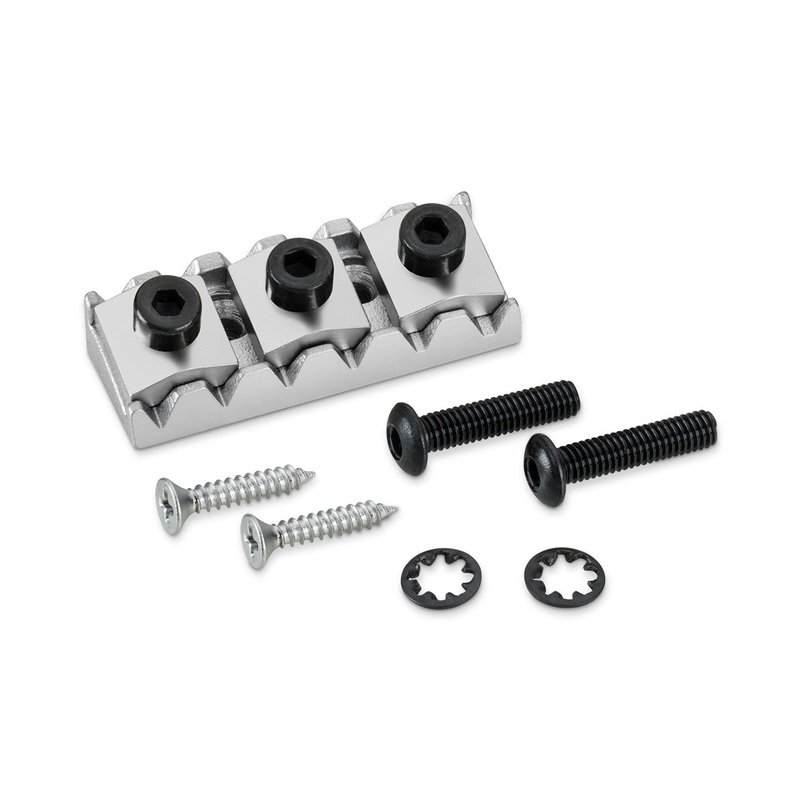 genuine-schaller-locking-nut-left-l2-satin-chrome-13130302 Genuine Schaller locking nut left L2 Satin Chrome 13130302