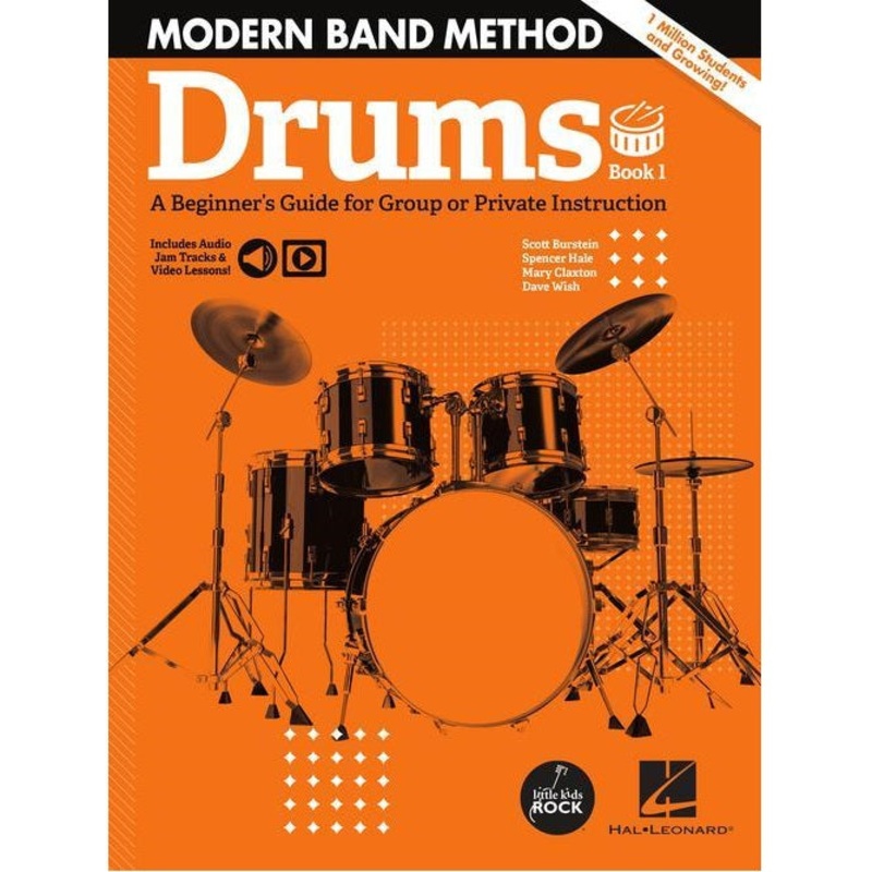 hal-leonard-hl00325720-modern-band-method-drums-book-1-a-beginner-s-guide-for-group-or-private-instruction Hal Leonard HL00325720 Modern Band Method Drums, Book 1 A Beginner's Guide for Group or Private Instruction